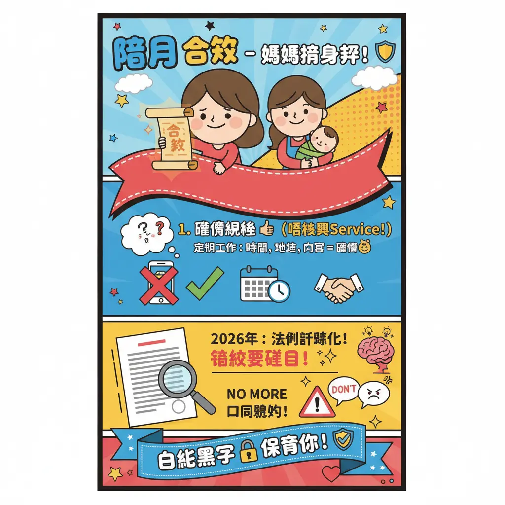 陪月 工作 - 月子中心