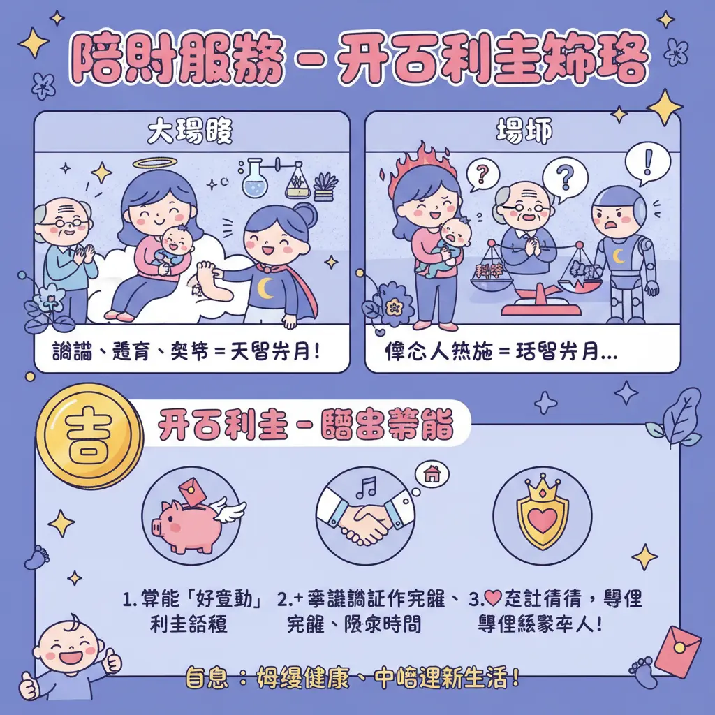 陪月 開工利是 - 陪月服務