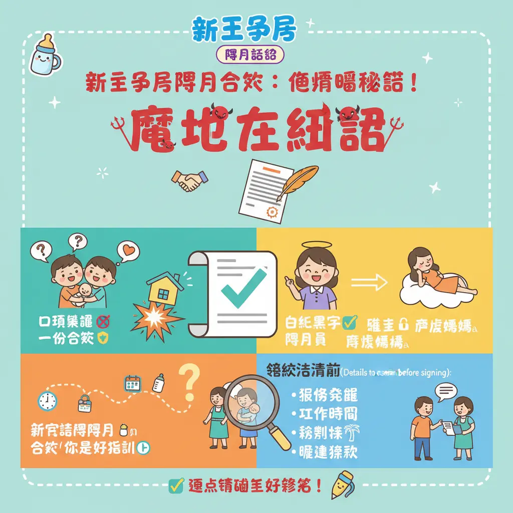 陪月 介紹 - 新手父母