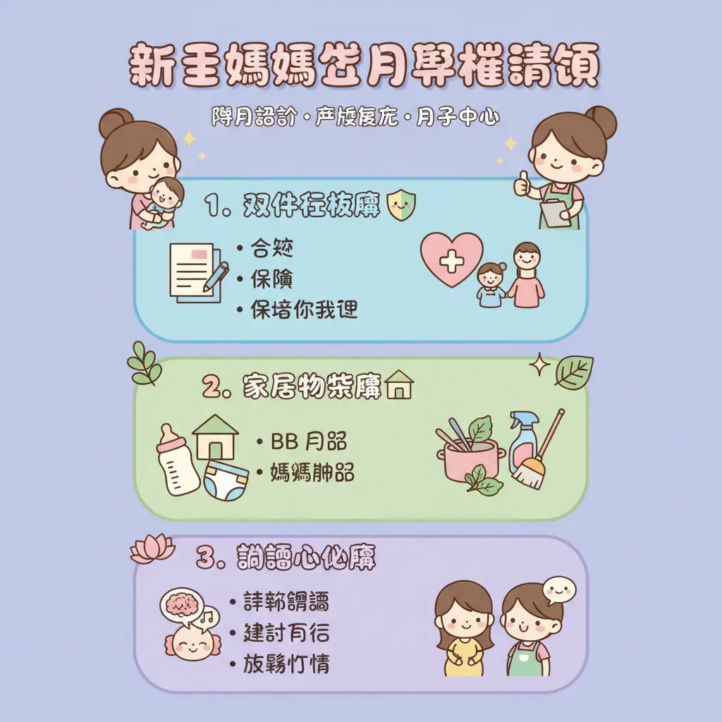 陪月 介紹 - 月子中心