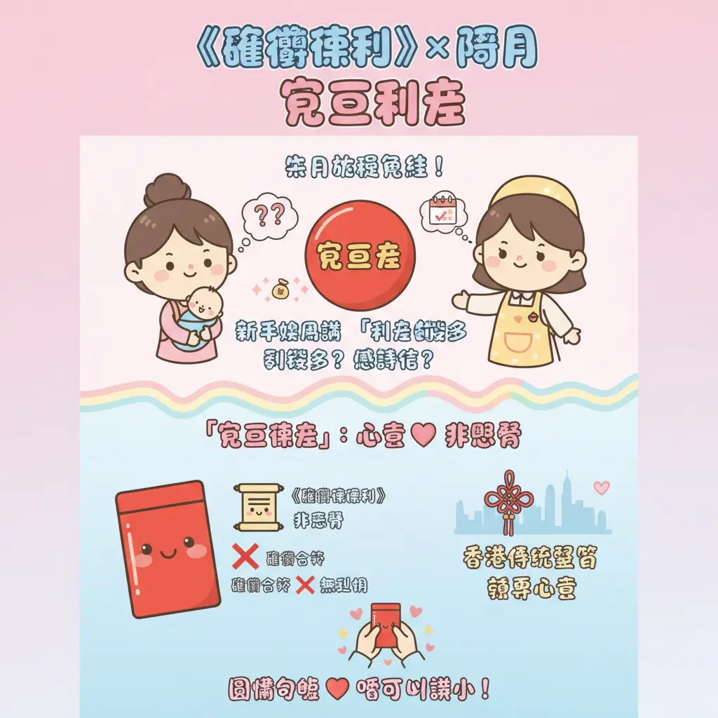 陪月 開工利是 - 僱傭條例