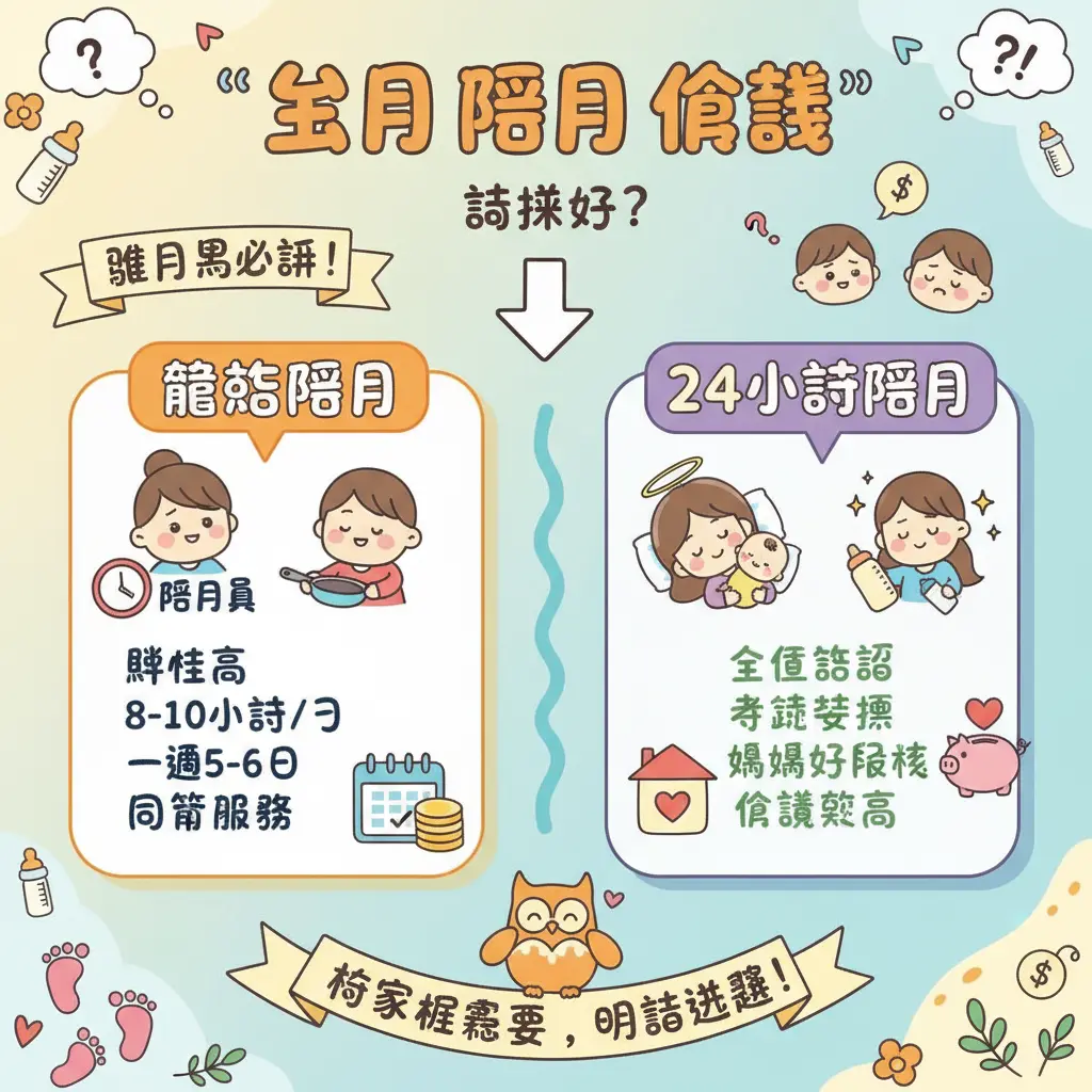 陪月 價錢 - 坐月