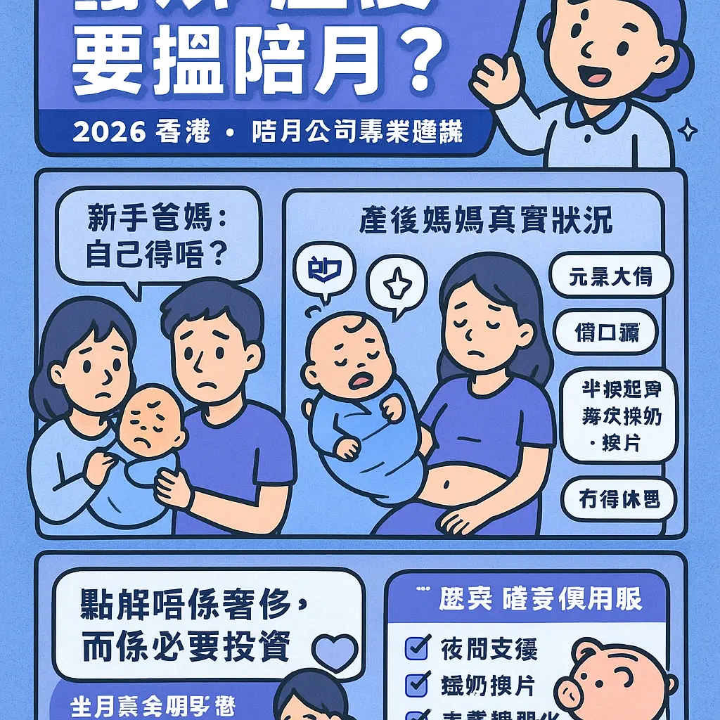 陪月公司 - 月子中心