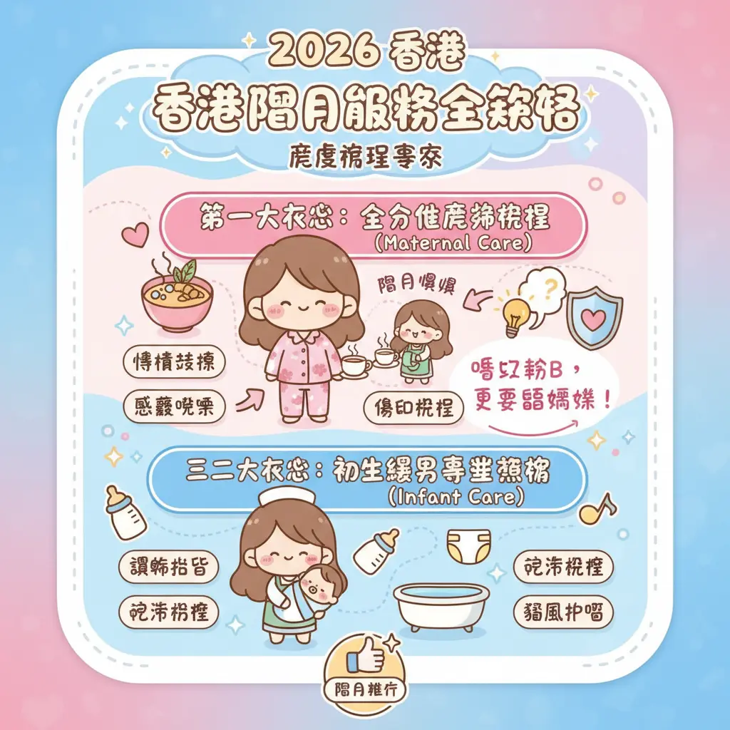 陪月 推介 - 陪月服務