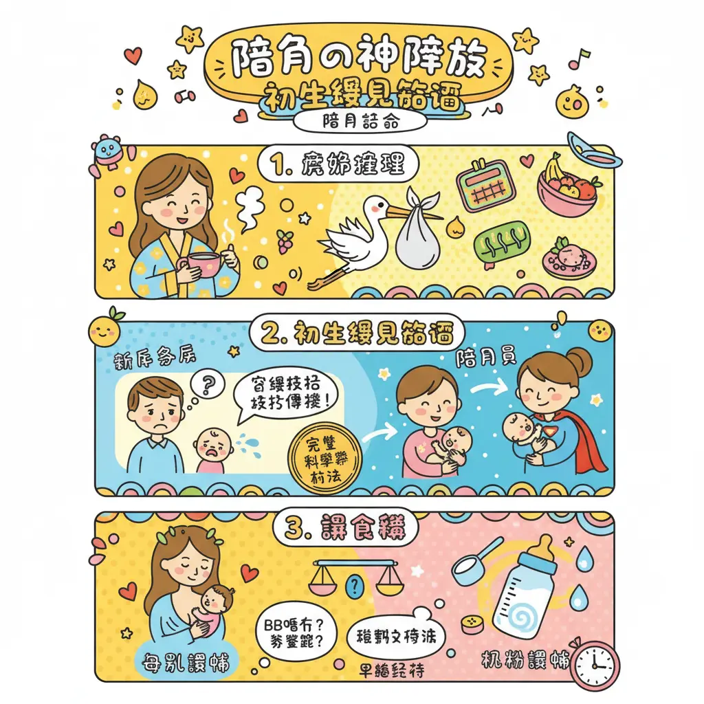 陪月 介紹 - 初生嬰兒