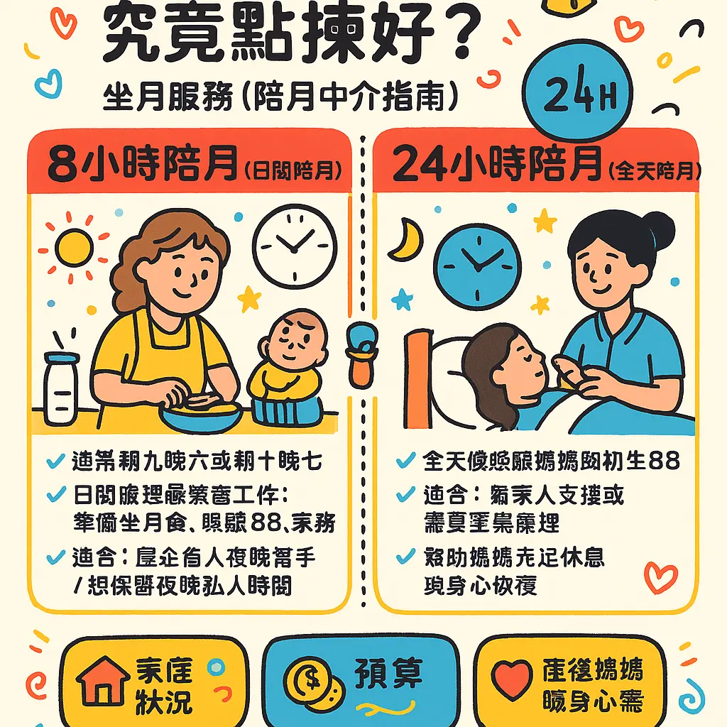 陪月中介 - 坐月