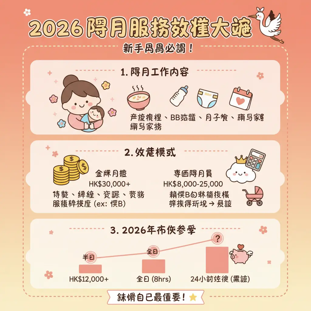 陪月 工作 - 坐月