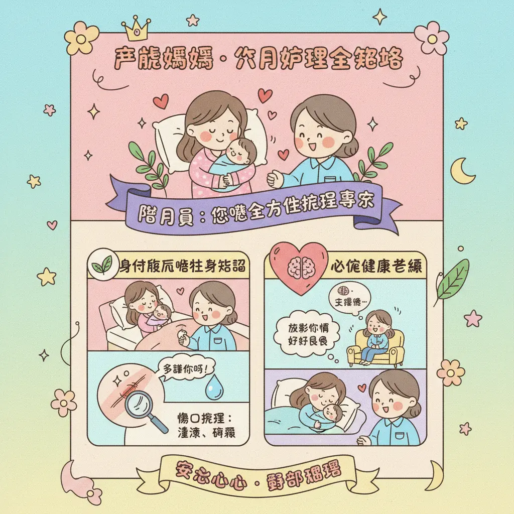 陪月 介紹 - 產婦