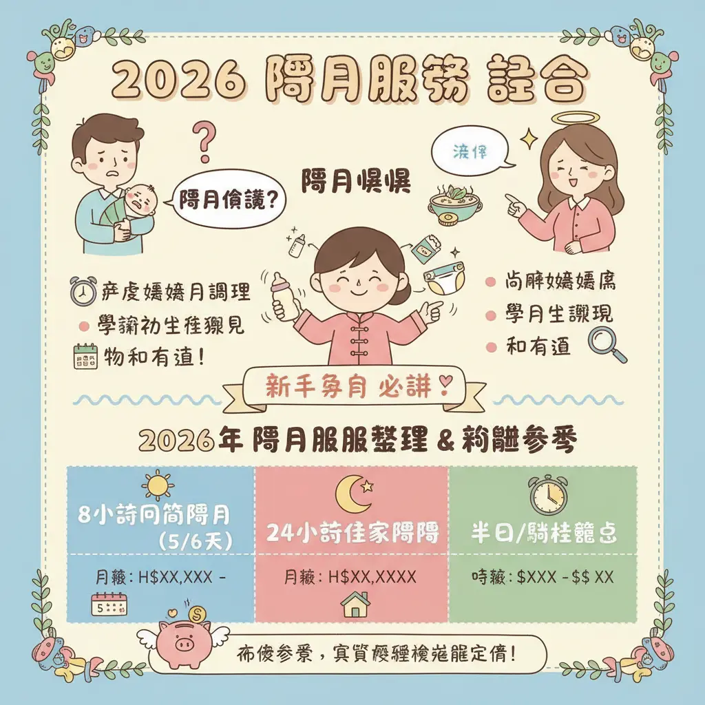 陪月 介紹 - 陪月服務