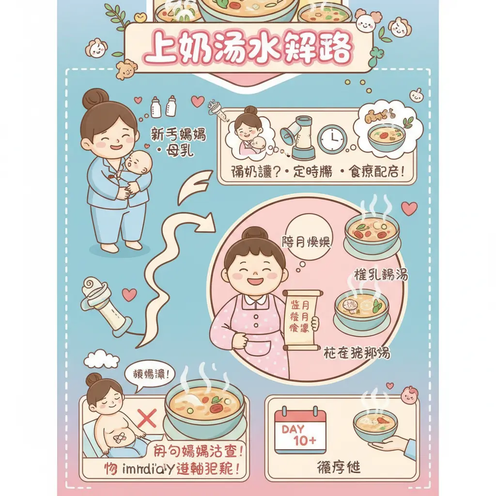 陪月 餐單 - 湯水