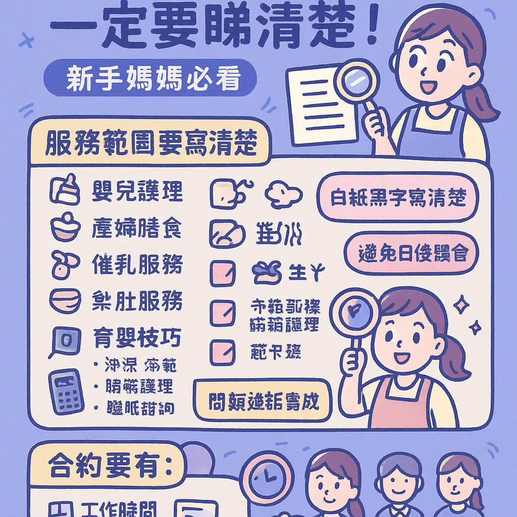 陪月公司 - 新手媽媽