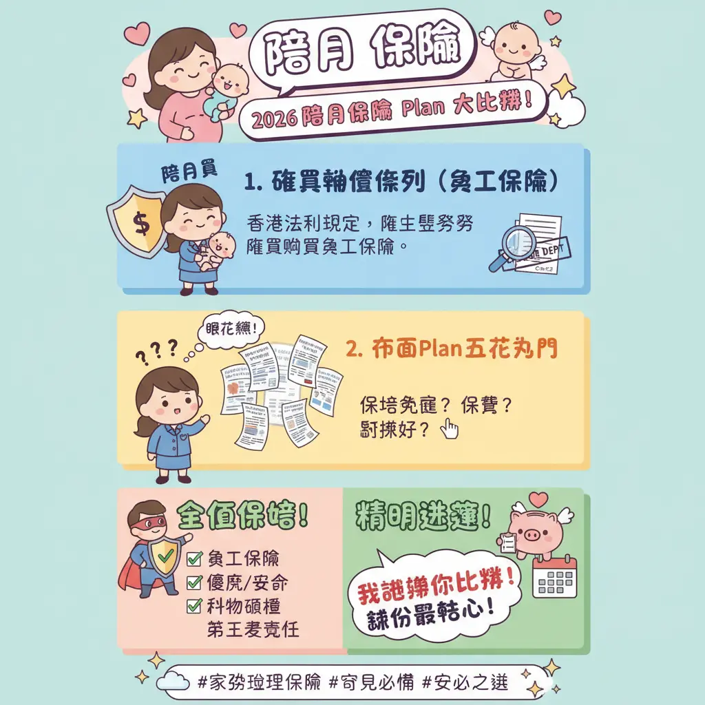 陪月 保險 - 家務助理保險