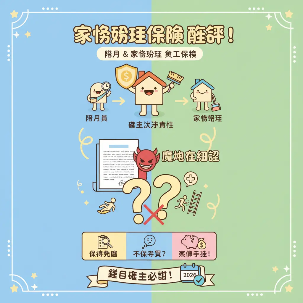 陪月 勞工保險 - 家務助理保險