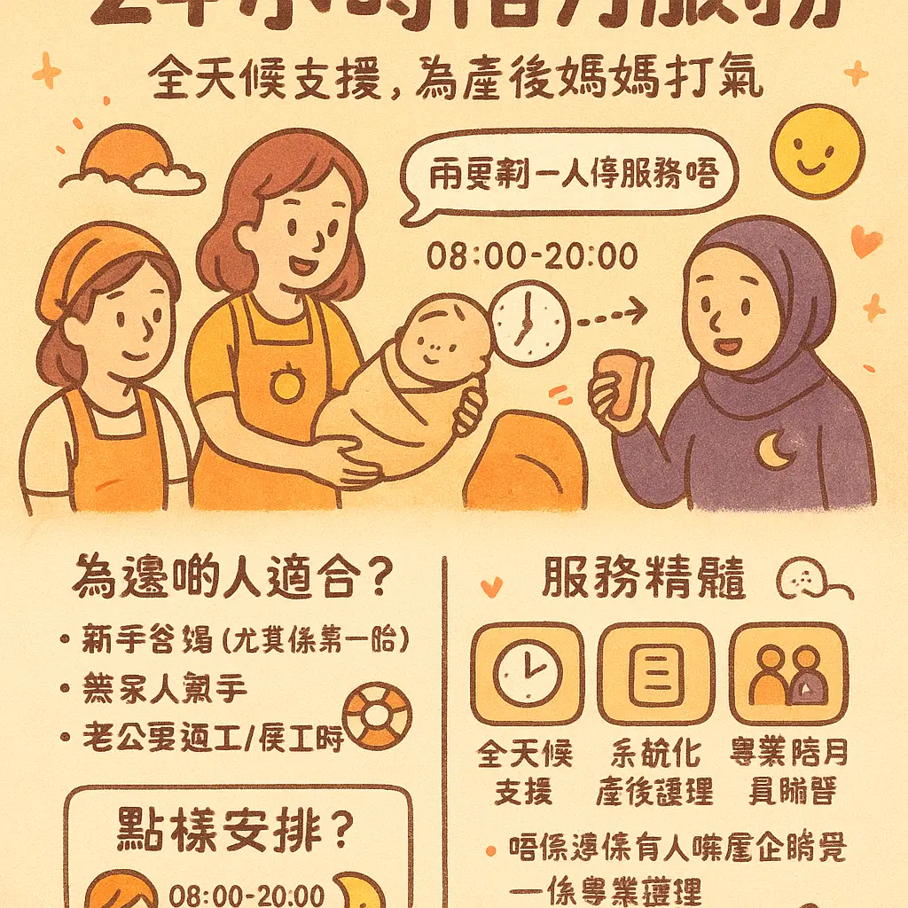 陪月公司 - 產後媽媽