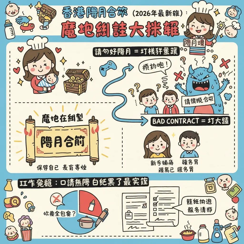 香港 陪月 - 產婦