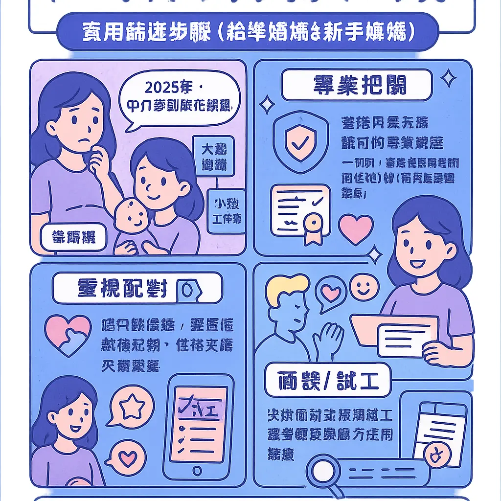 陪月中介 - 新手媽媽