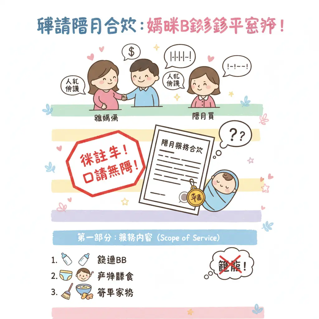 陪月 人工 - 產婦